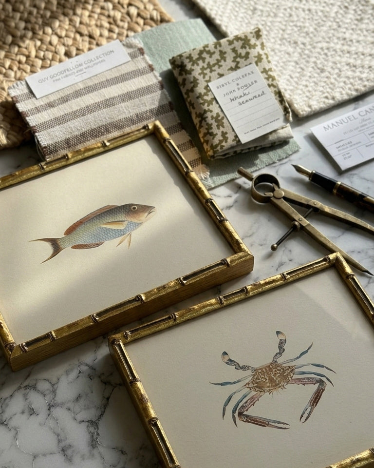 How to Style Unframed Vintage Art Prints in Every Room