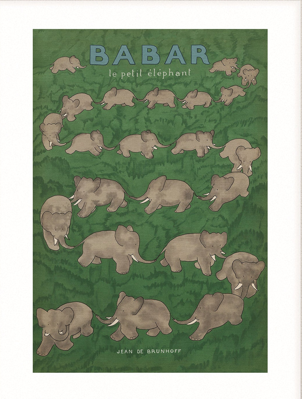 Babar Vintage Art 00110 | Unframed