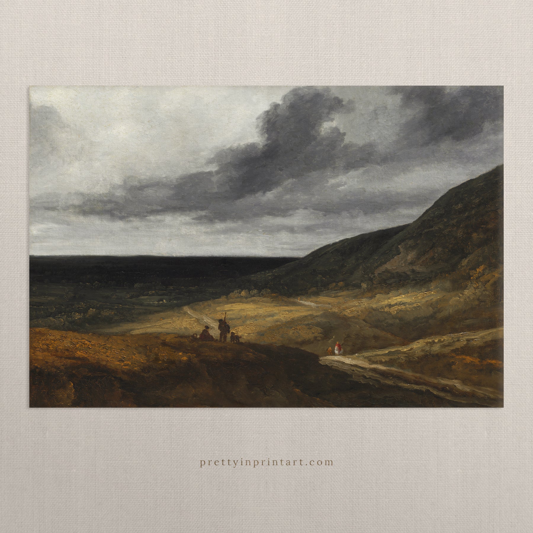 Vintage Landscape Art 00295 | Unframed