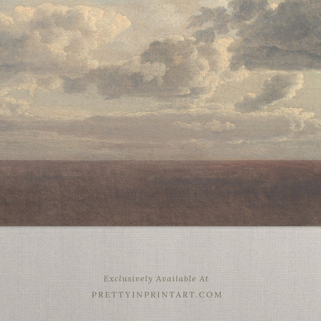 Cloud Study Art 00297 | Unframed