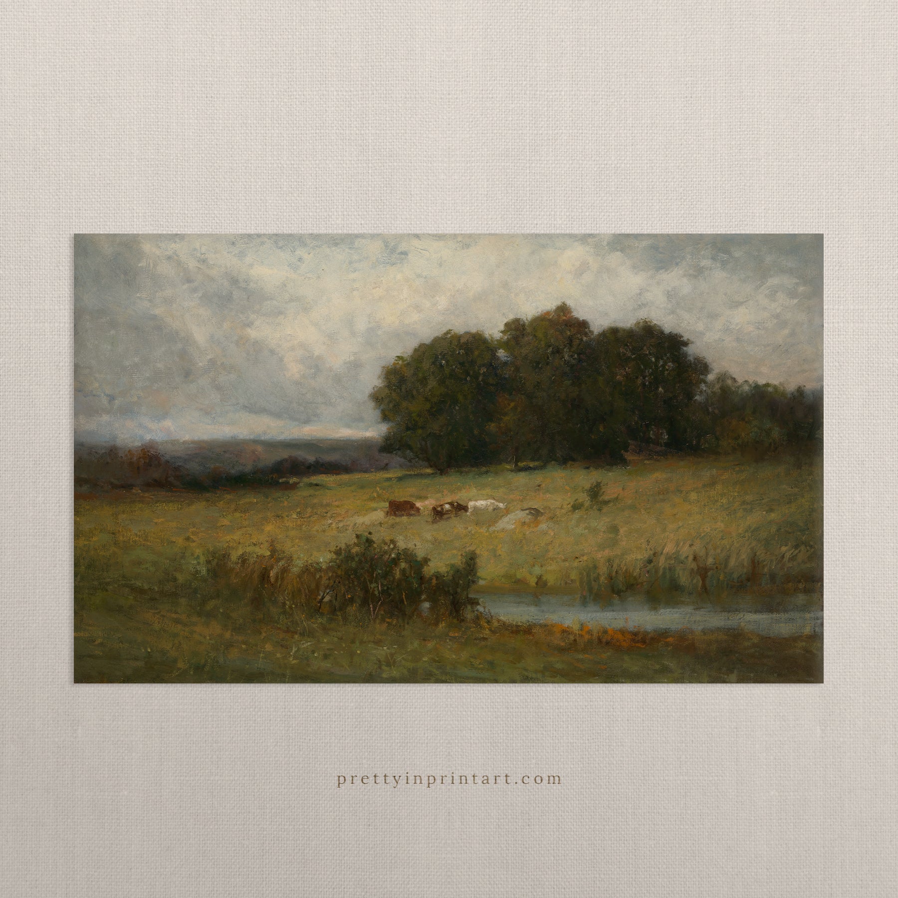 English Countryside, Landscape 00802 | Unframed