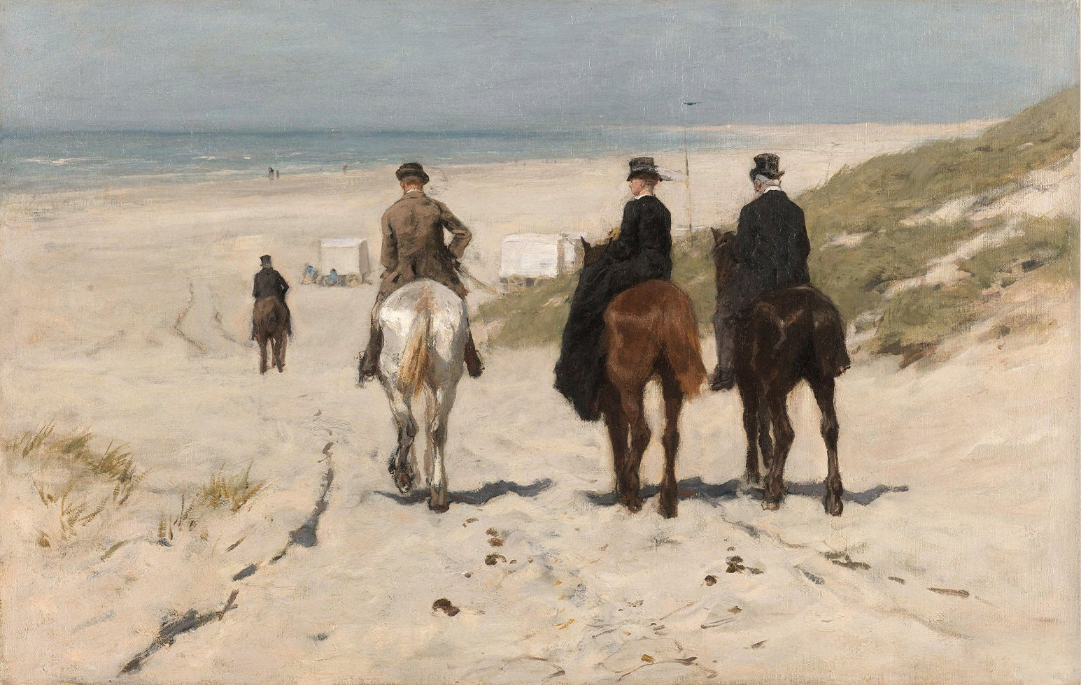 Ride on the Beach, Landscape 00822 | Unframed