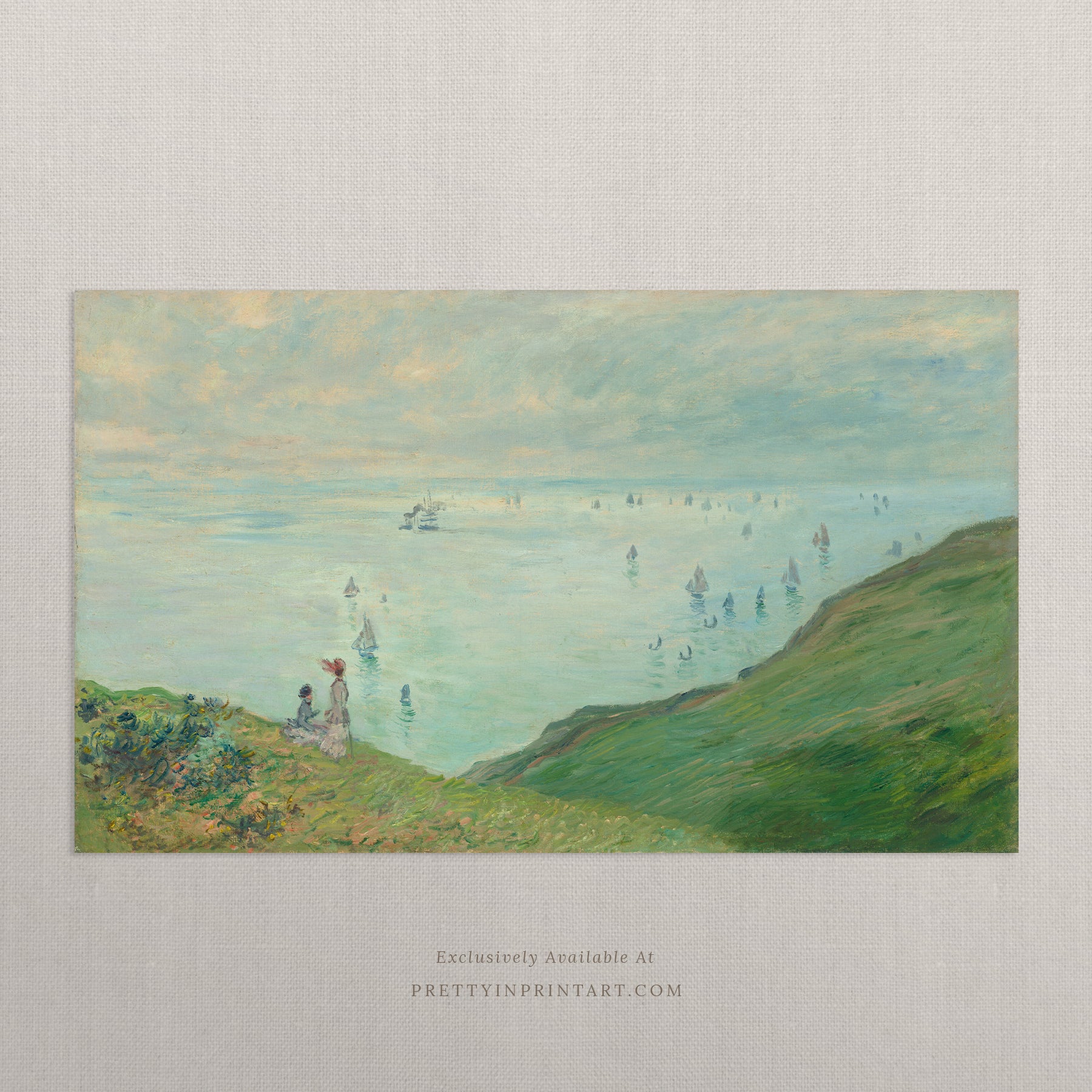 Cliffs at Pourville 00910 | Unframed