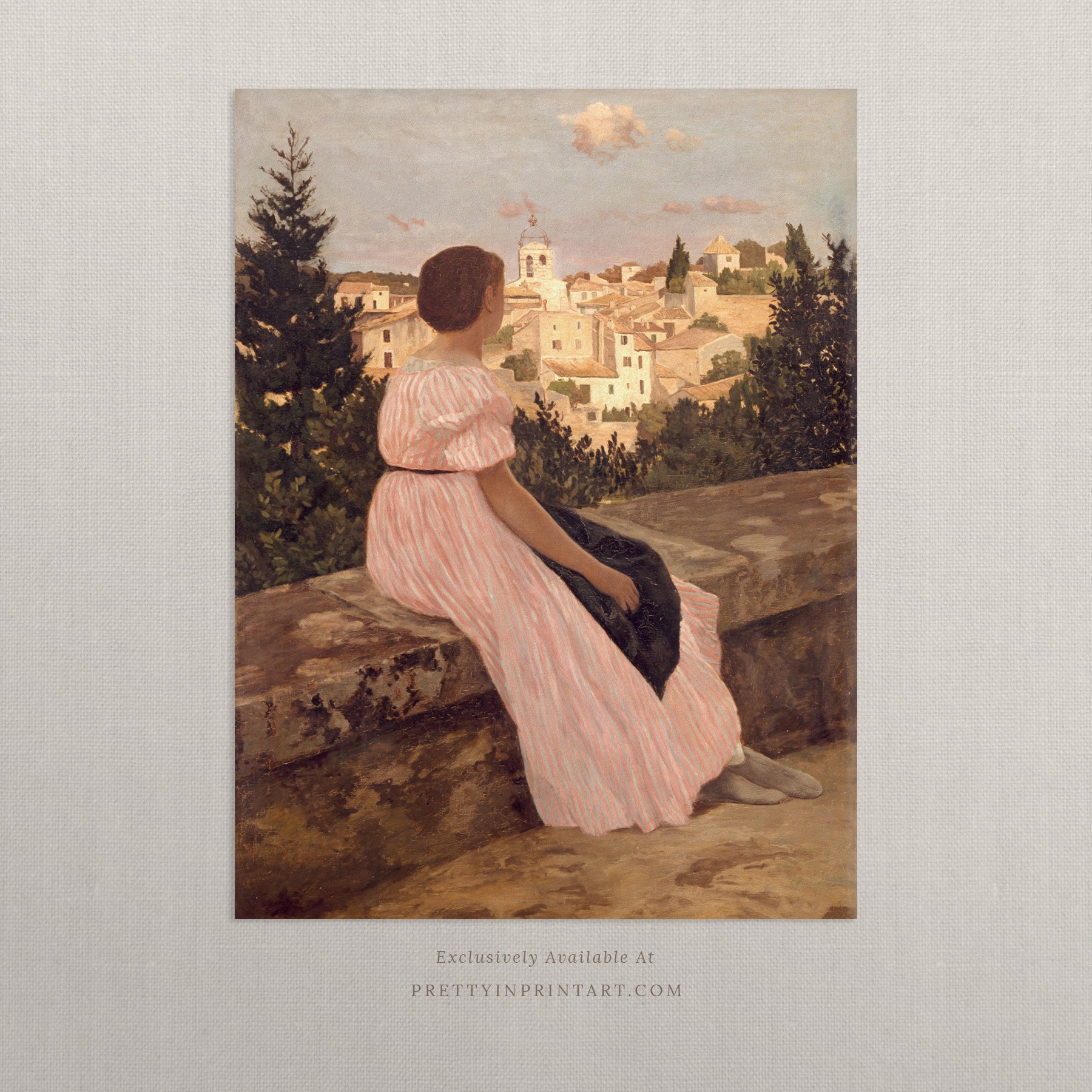 Vintage Portrait Art 00548 | Unframed