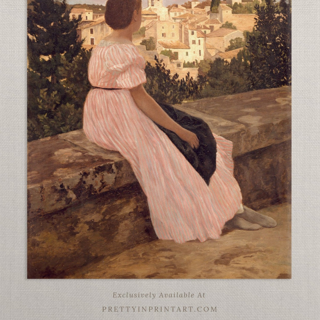 Vintage Portrait Art 00548 Unframed Pretty in Print Art Ltd