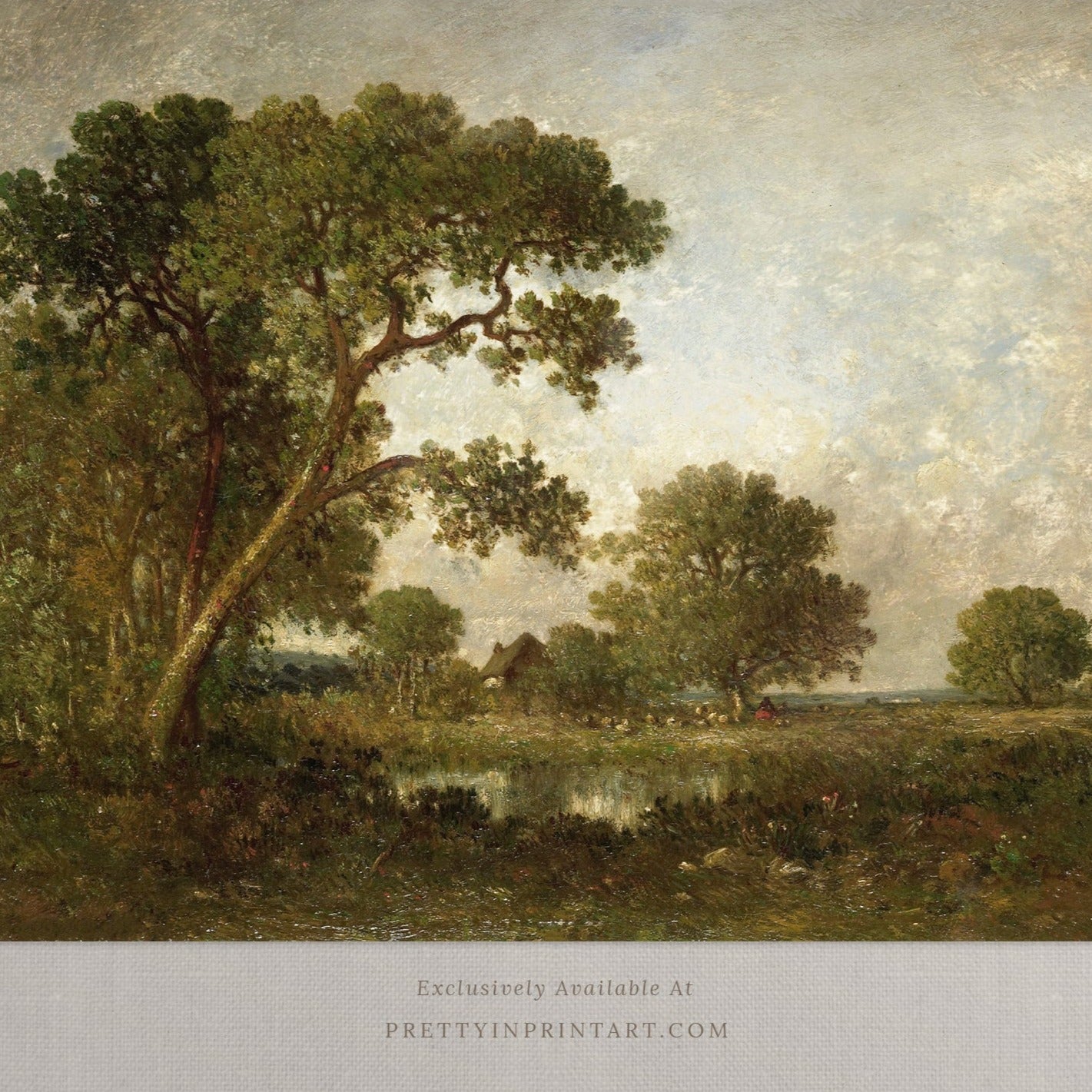 Vintage Landscape Art 00547 | Unframed