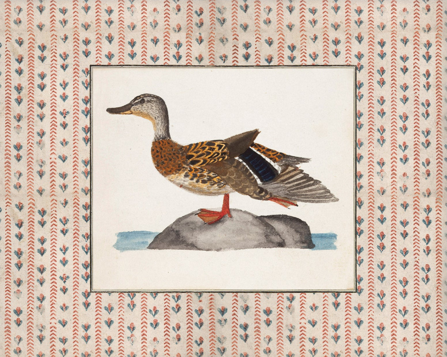 Vintage Duck Art 002 | Unframed