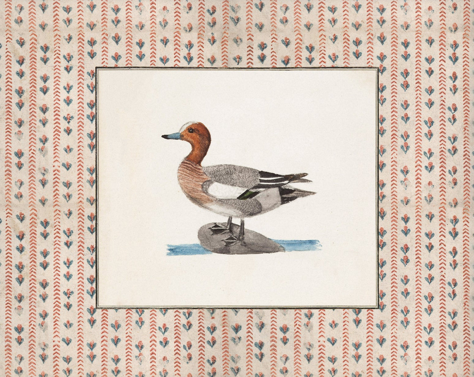 Vintage Duck Art 004 | Unframed