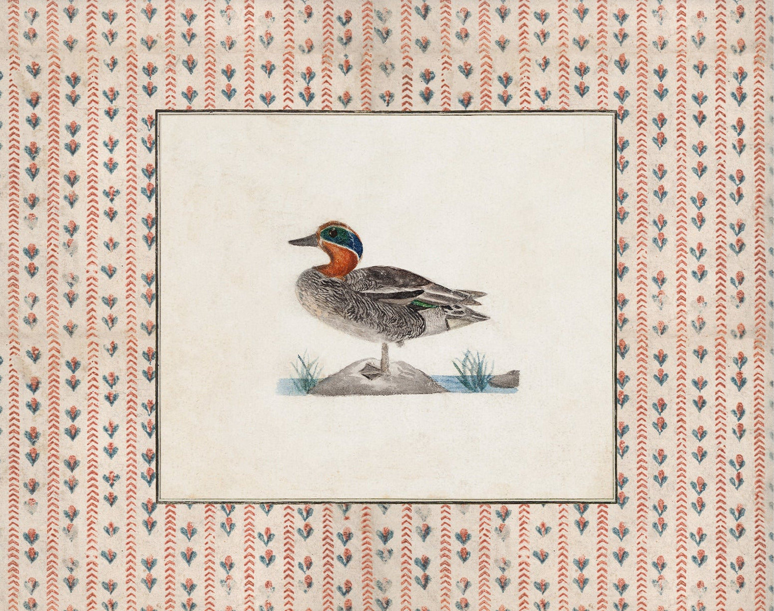 Vintage Duck Art 007 | Unframed