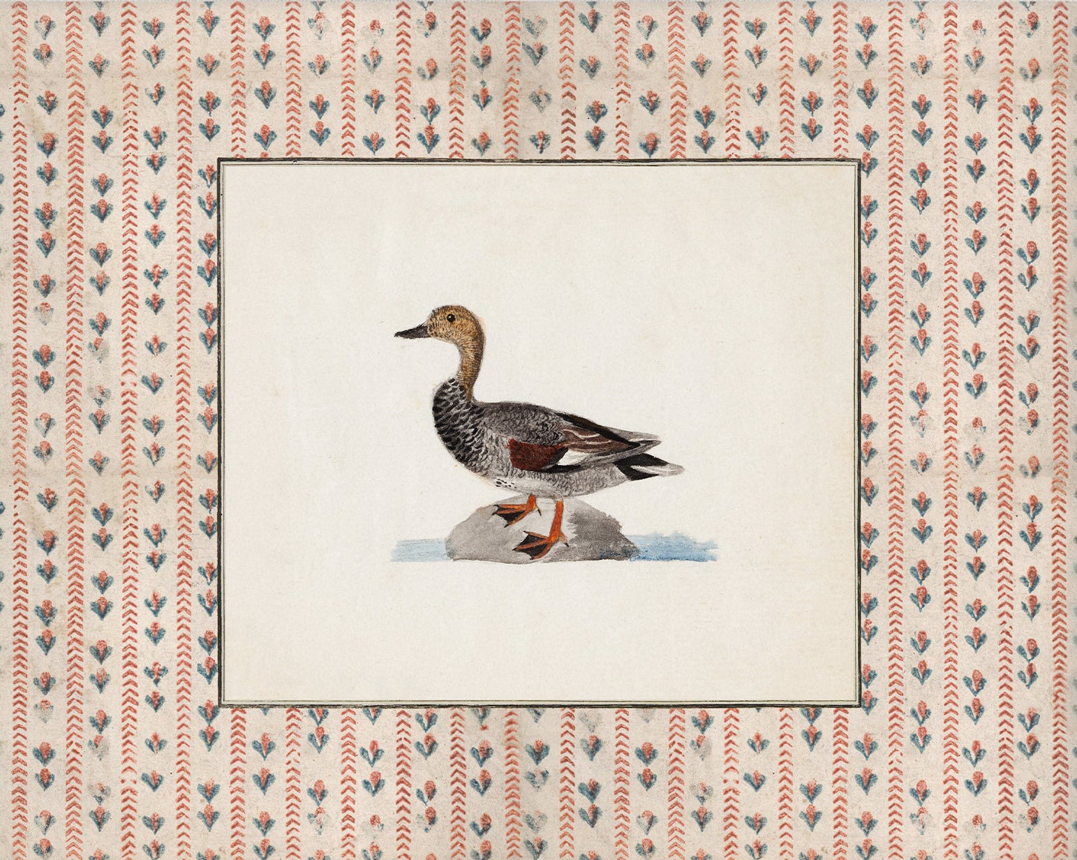 Vintage Duck Art 011 | Unframed
