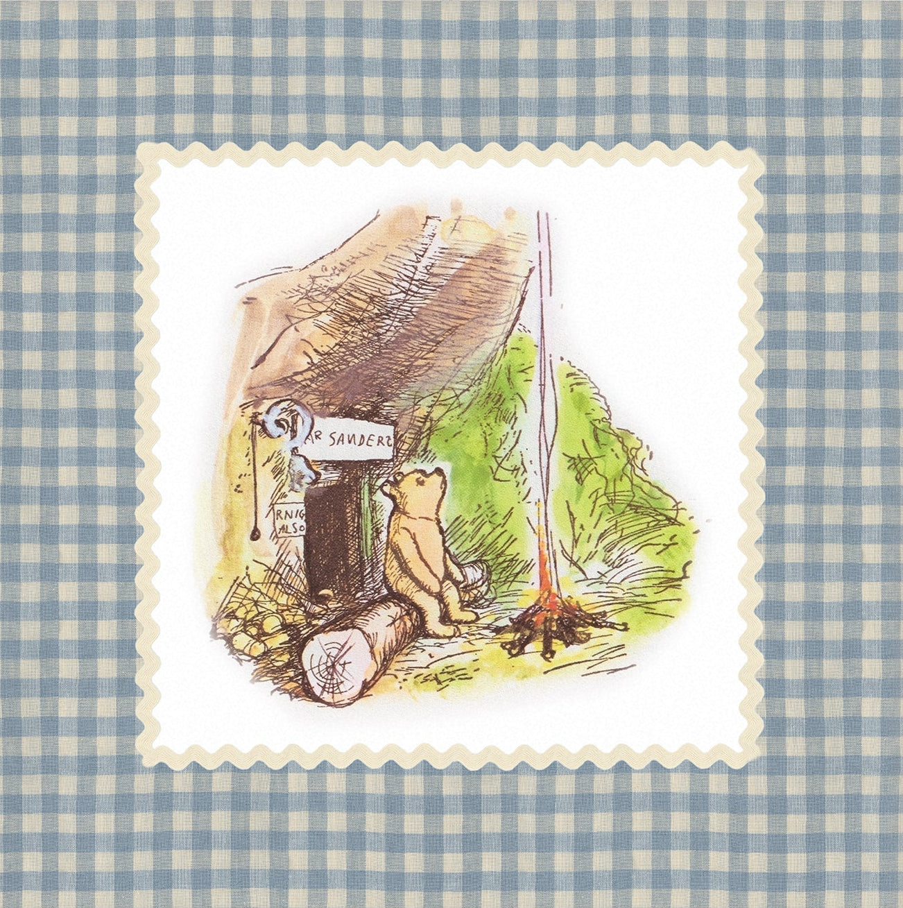 Winnie The Pooh Art Print 004 | Unframed