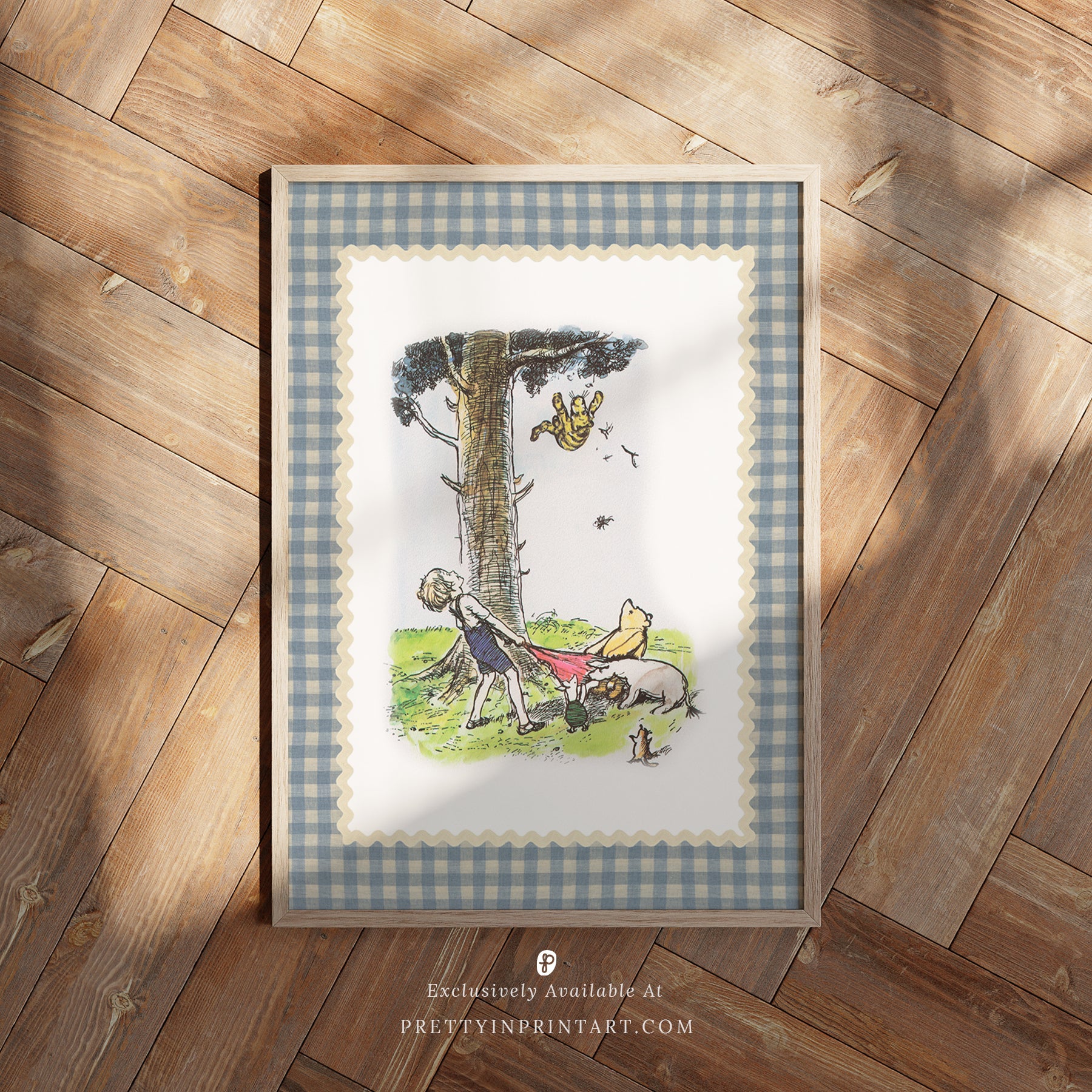 Winnie The Pooh Art Print 012 | Framed Print