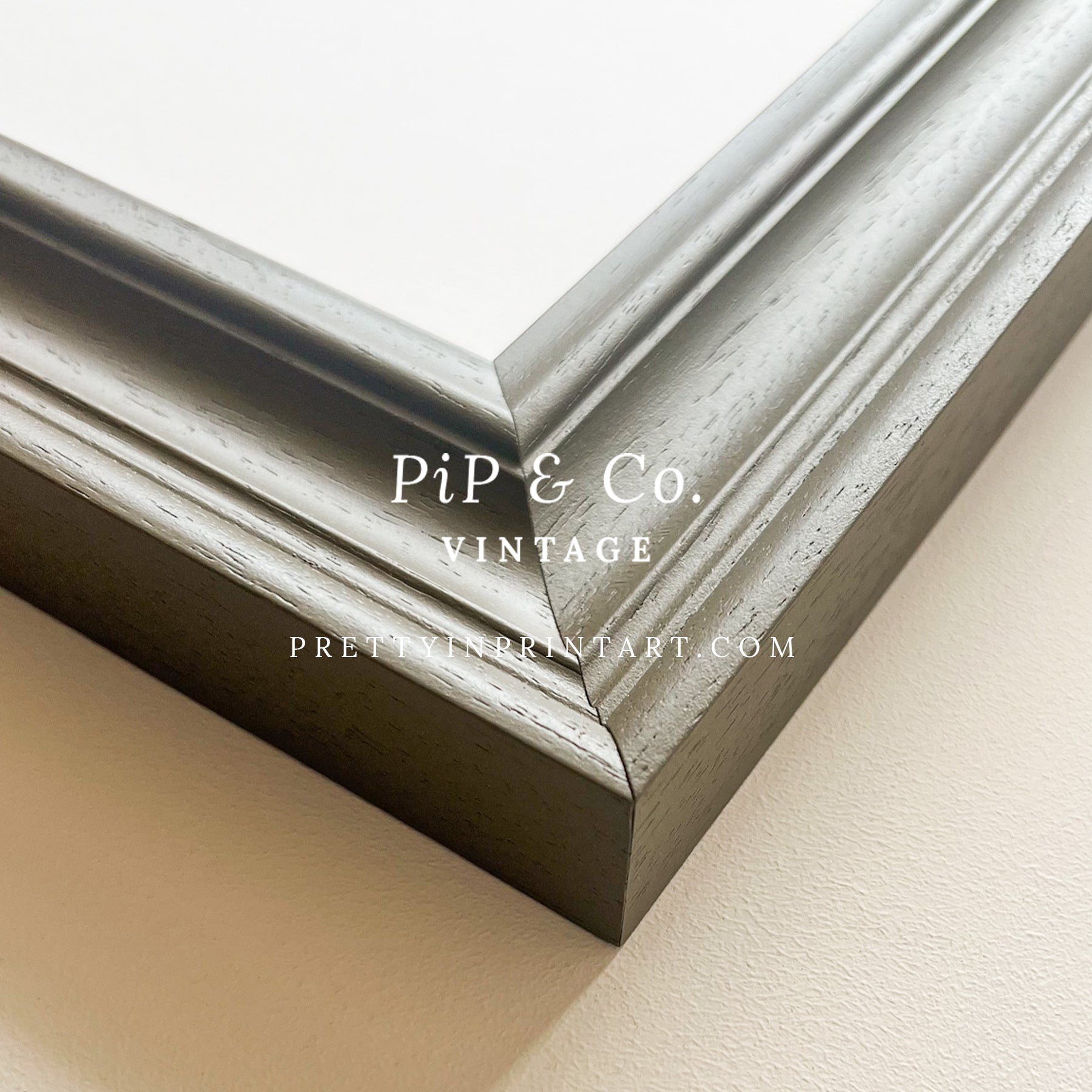 Elegant countryside landscape art in hand-painted frame, beautifully suited for timeless, curated interiors.