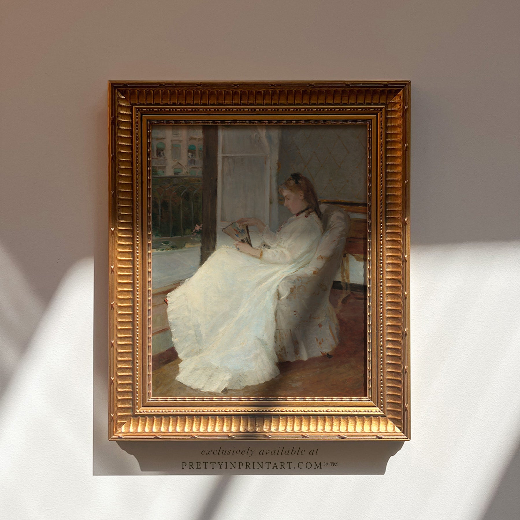 Framed Portrait Art (00550 + GLD-RIB-68224)