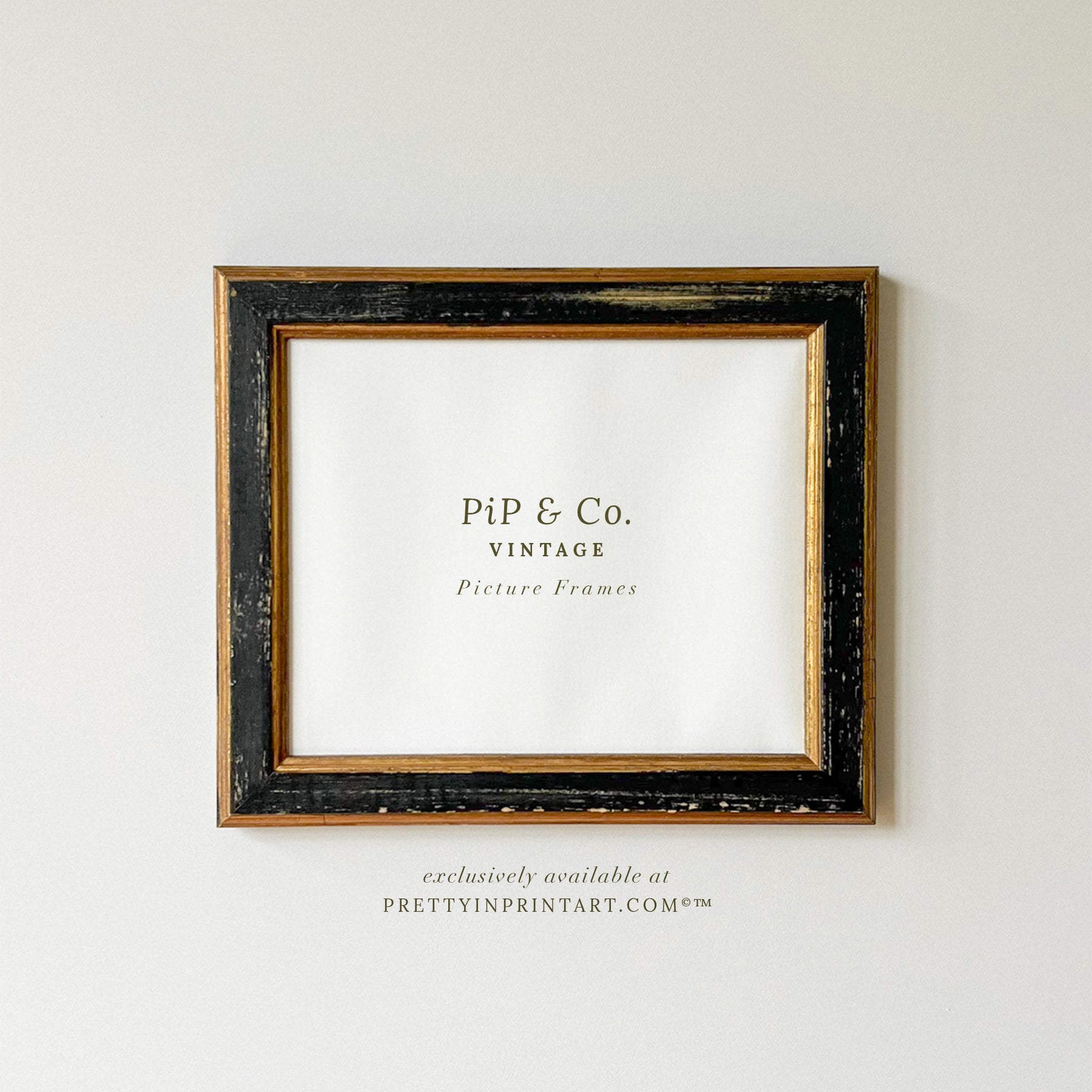 distressed-black-and-antique-gold-picture-frame-vintage-inspired-empty-or-framed-option-classic-gallery-wall-heritage-interior-elegant-wall-frame