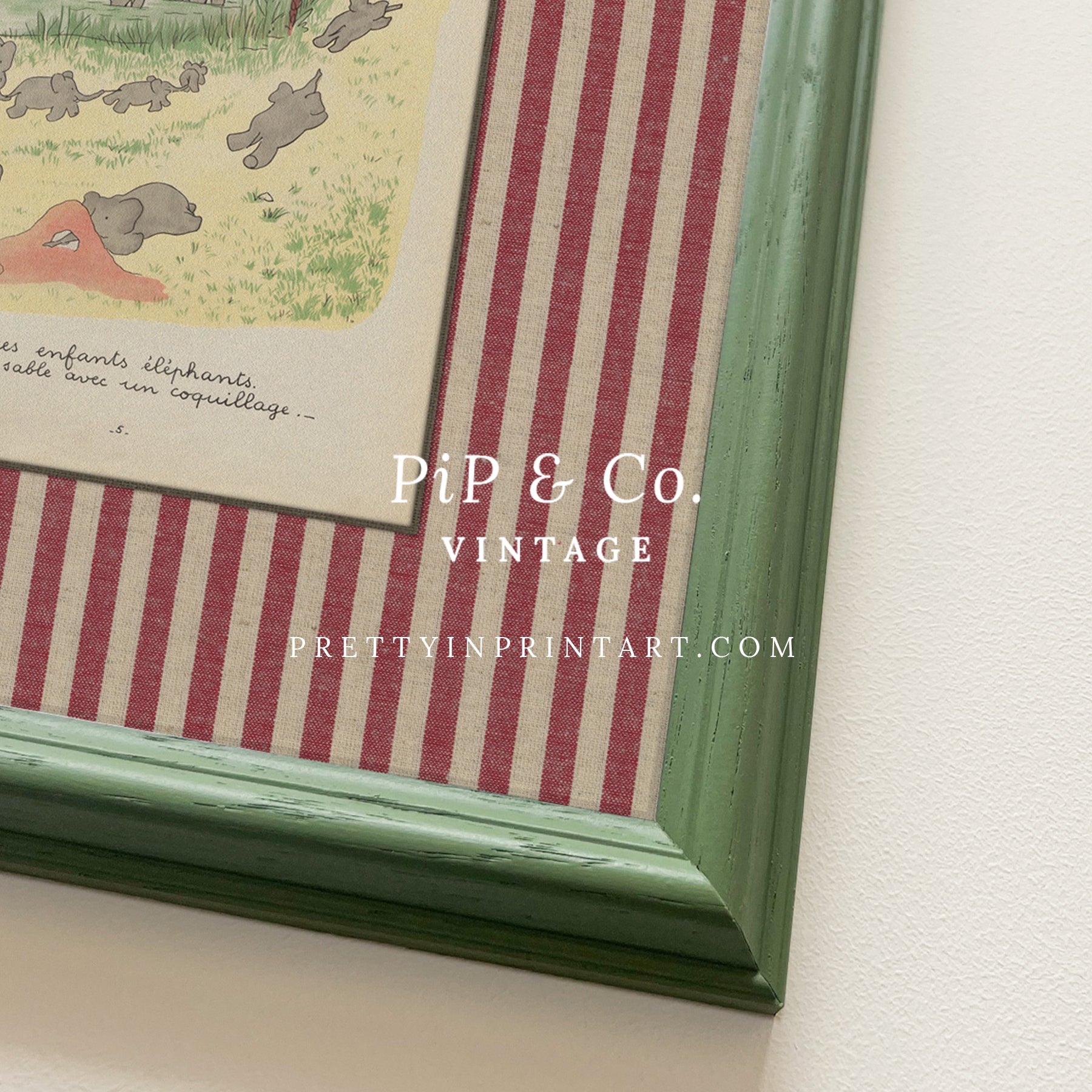 Babar Nursery Art - Babar the Elephant nursery wall art print, Vintage Babar nursery decor for baby’s room, Classic Babar prints for children’s bedrooms