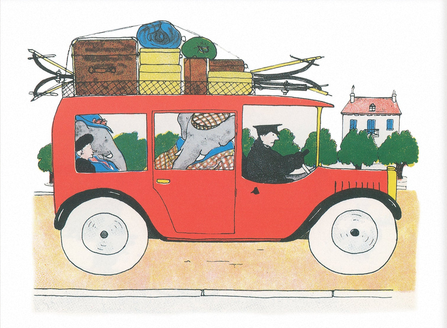 Babar Nursery Art | Unframed