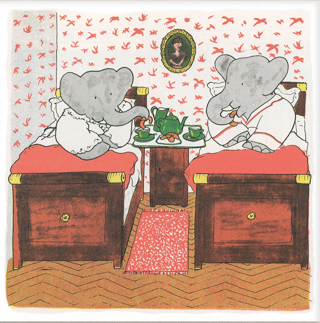Babar Nursery Art | Unframed