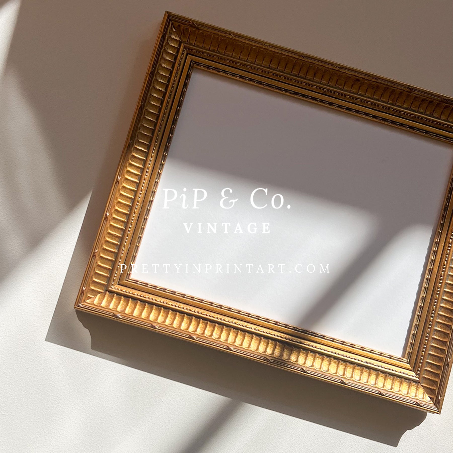 Framed Portrait Art (008576 + GLD-RIB-68224)