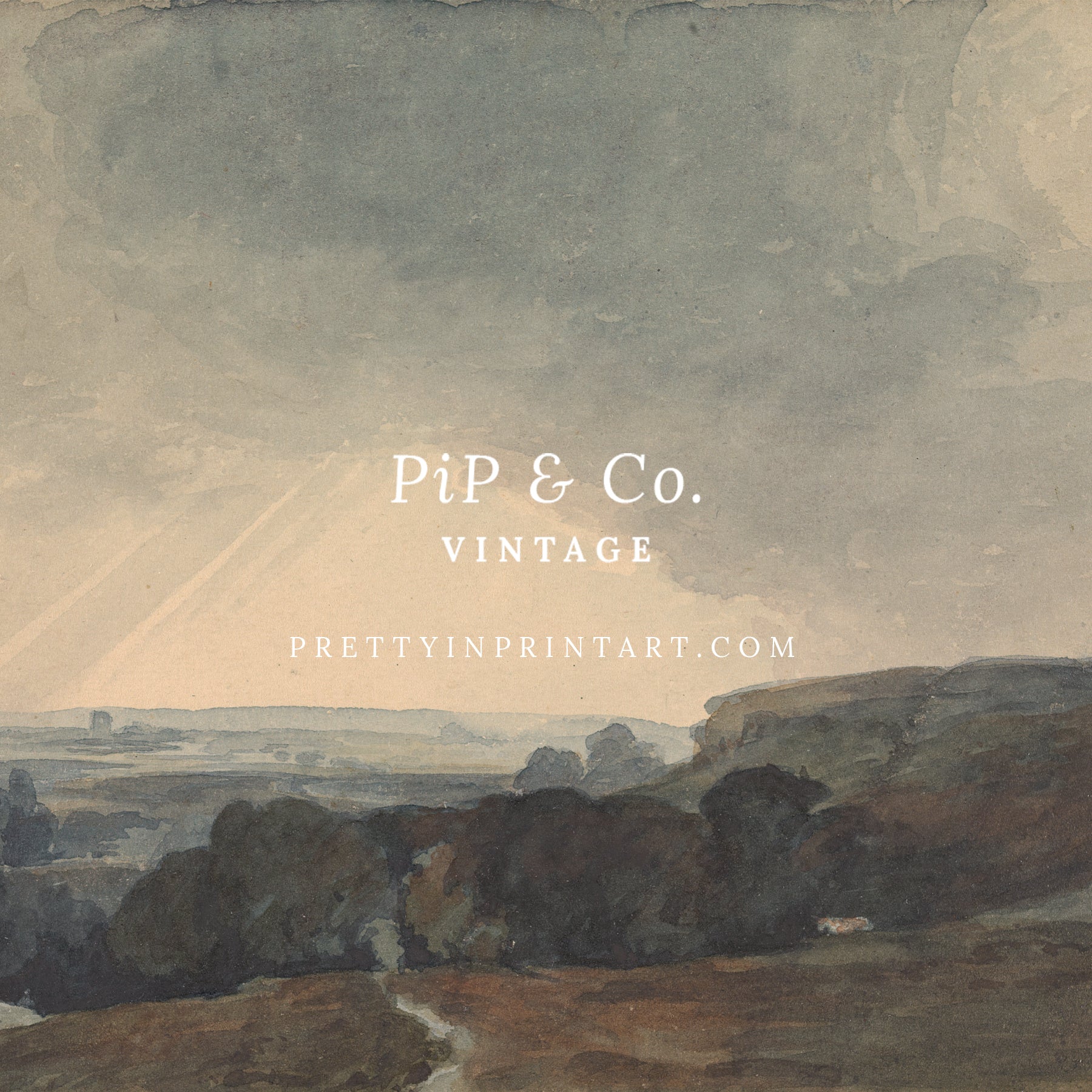 Set of Framed Landscape Art (00520 + 00521) | Framed