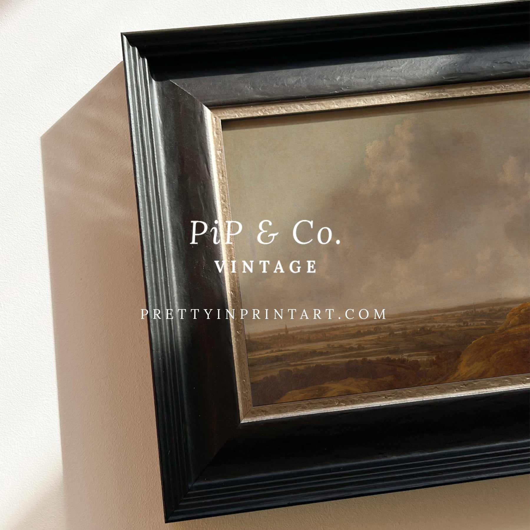 Framed Landscape Art (00546 + BLK-6381)