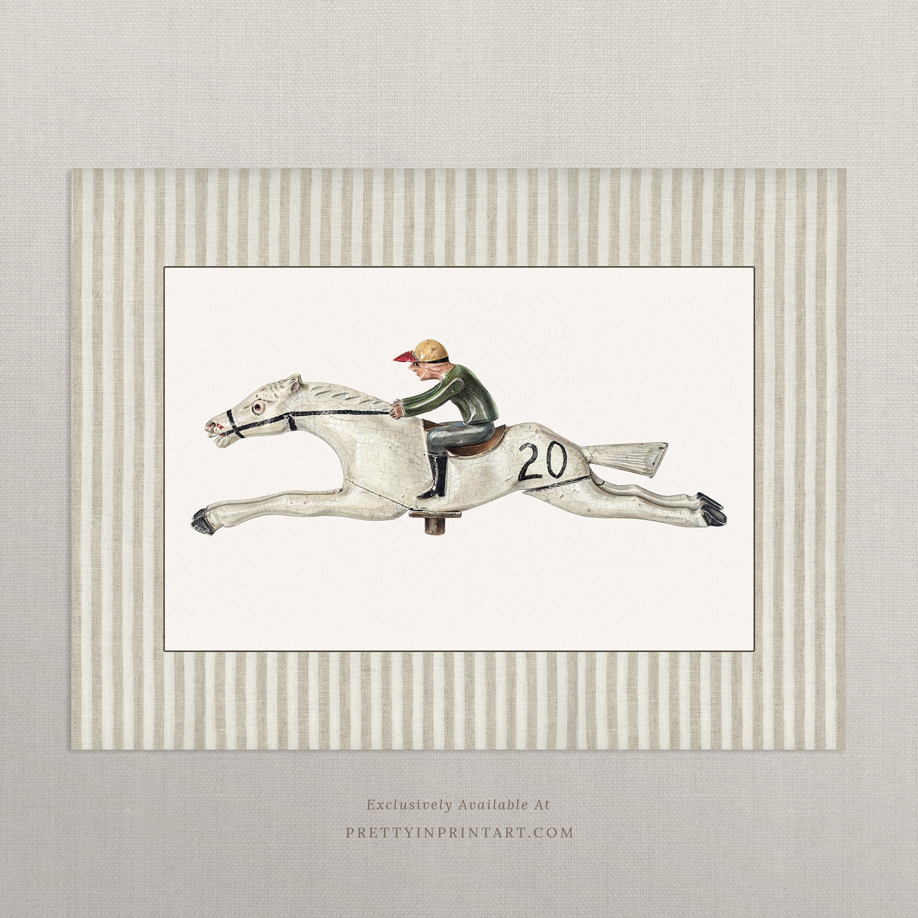 Vintage horse nursery art in classic picture frame, Vintage horse nursery art Equestrian nursery prints Horse wall art for nursery Antique horse prints for nursery Vintage equestrian nursery decor Pony nursery art print Traditional horse nursery artwork S