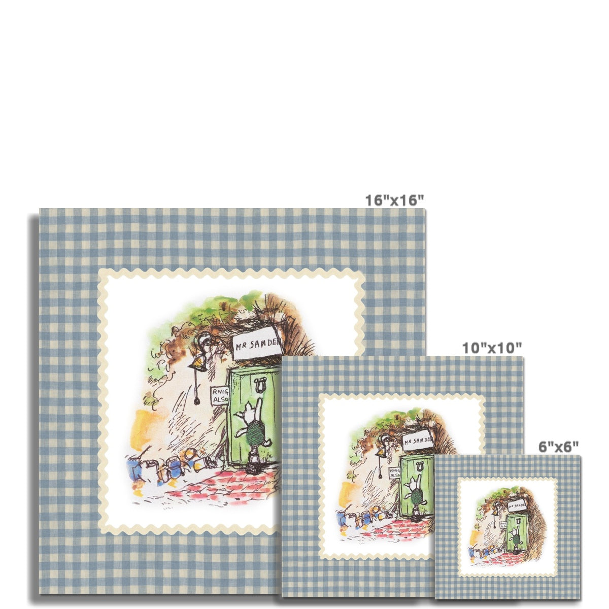 Winnie The Pooh Art Print 005 | Unframed