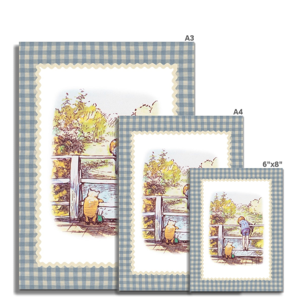 Winnie The Pooh Art Print 011 | Unframed