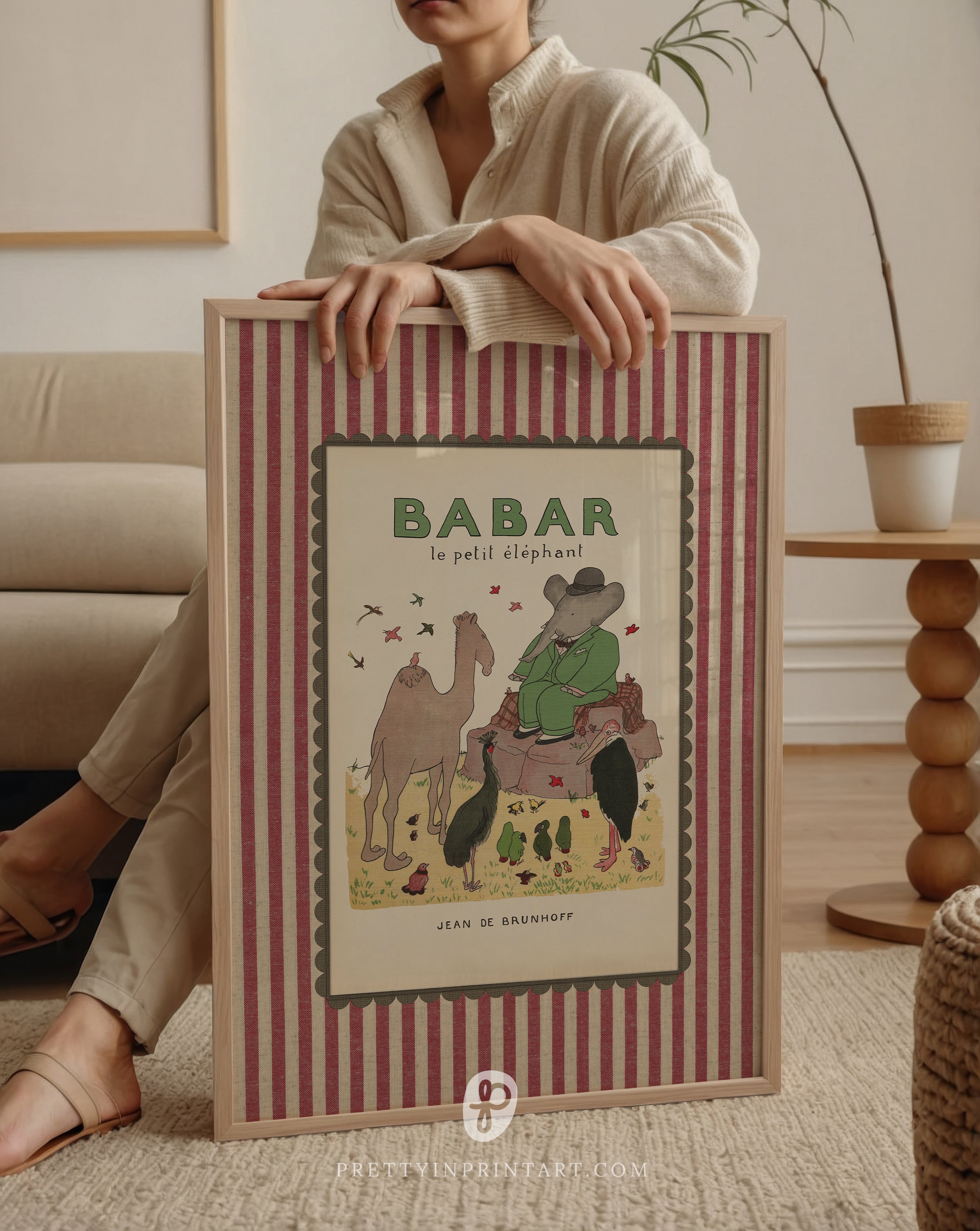 Babar Nursery Art 00108 | Unframed