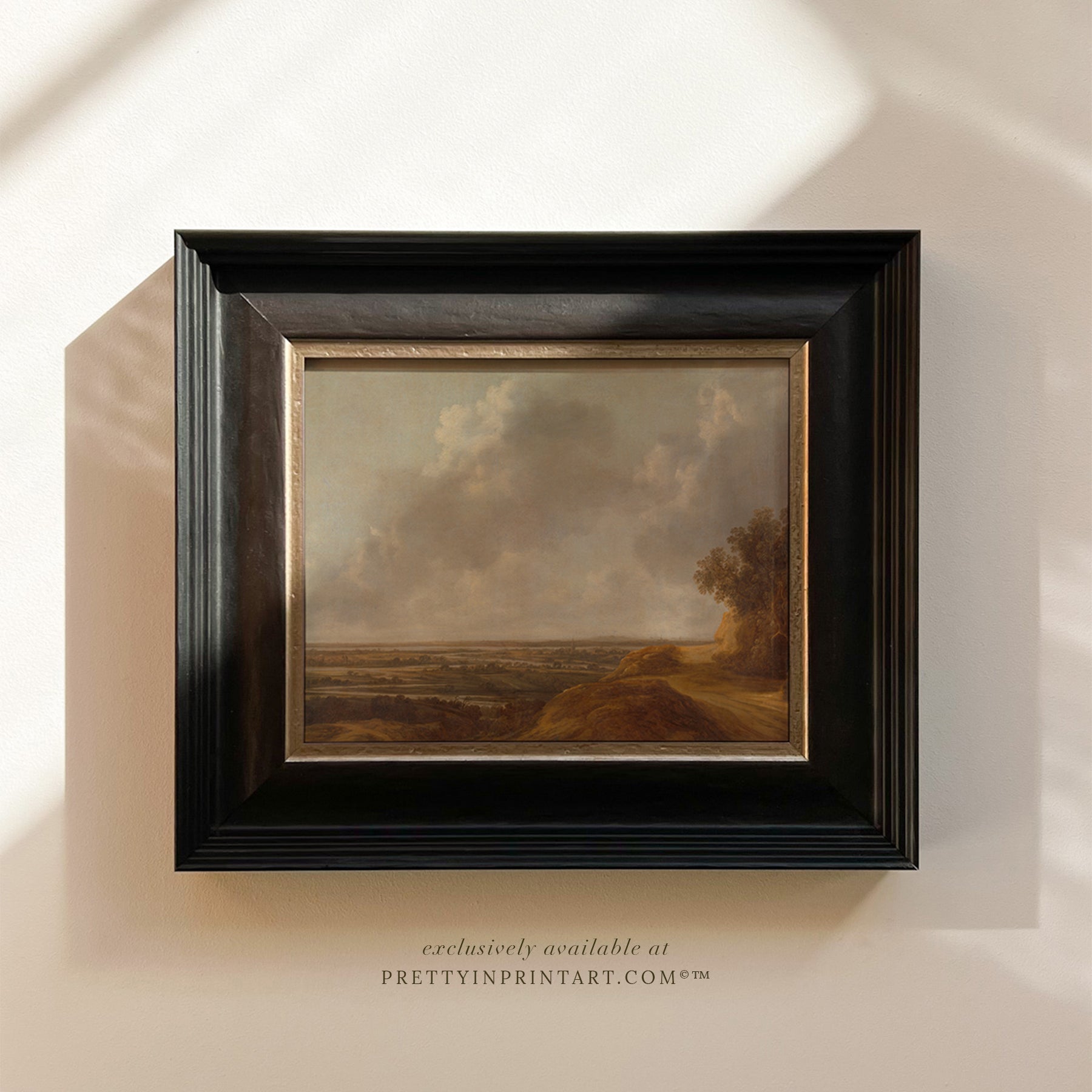 Framed Landscape Art (00546 + BLK-6381)