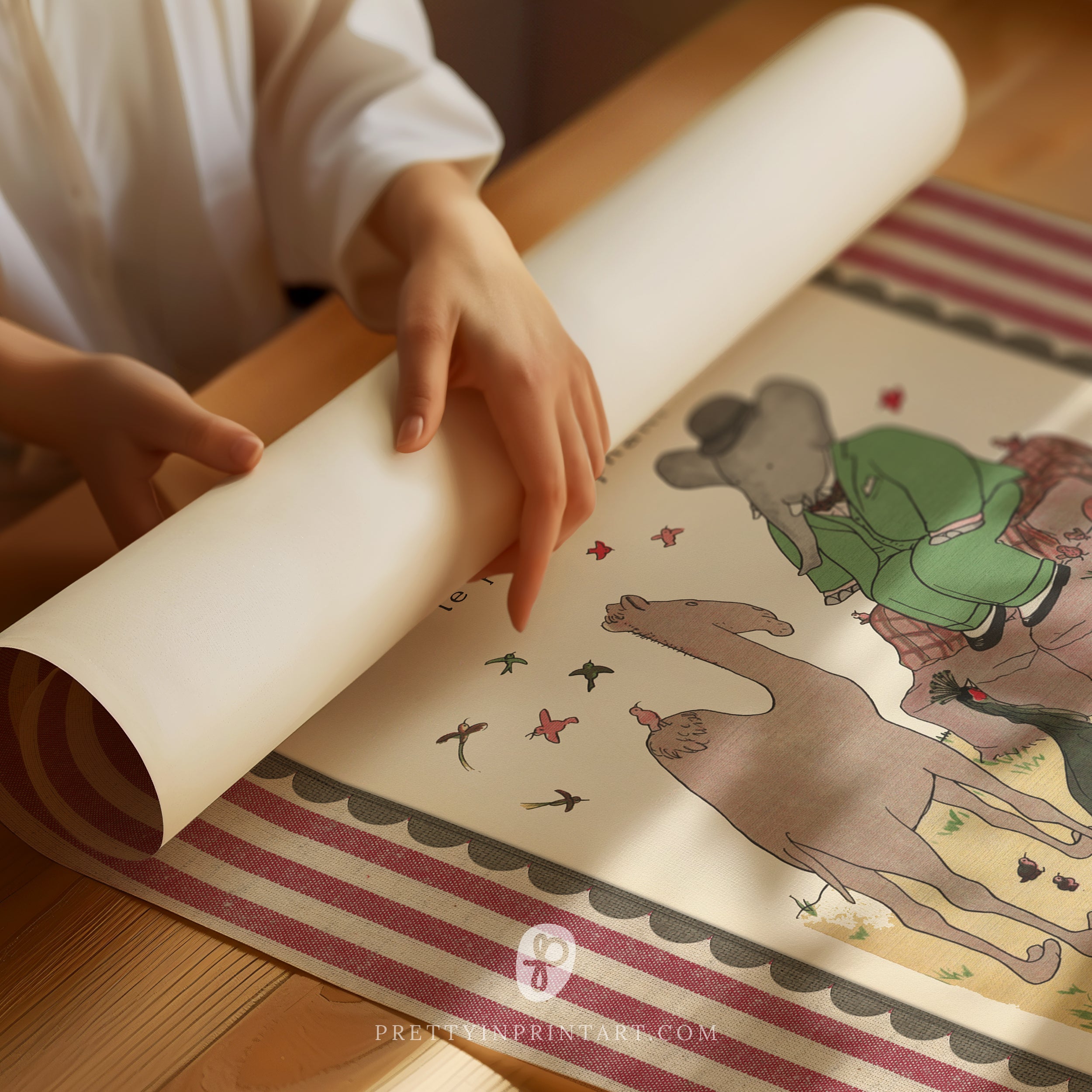 Babar Nursery Art 00108 | Unframed