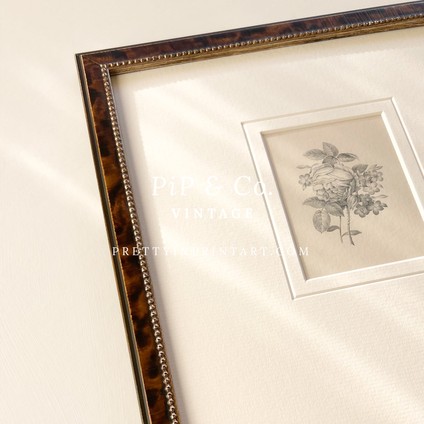 Flower pencil drawing, Floral still life vintage art, Vintage still life art, Framed vintage still life art, Classic picture frame, Vintage-style frame, Framed wall art vintage