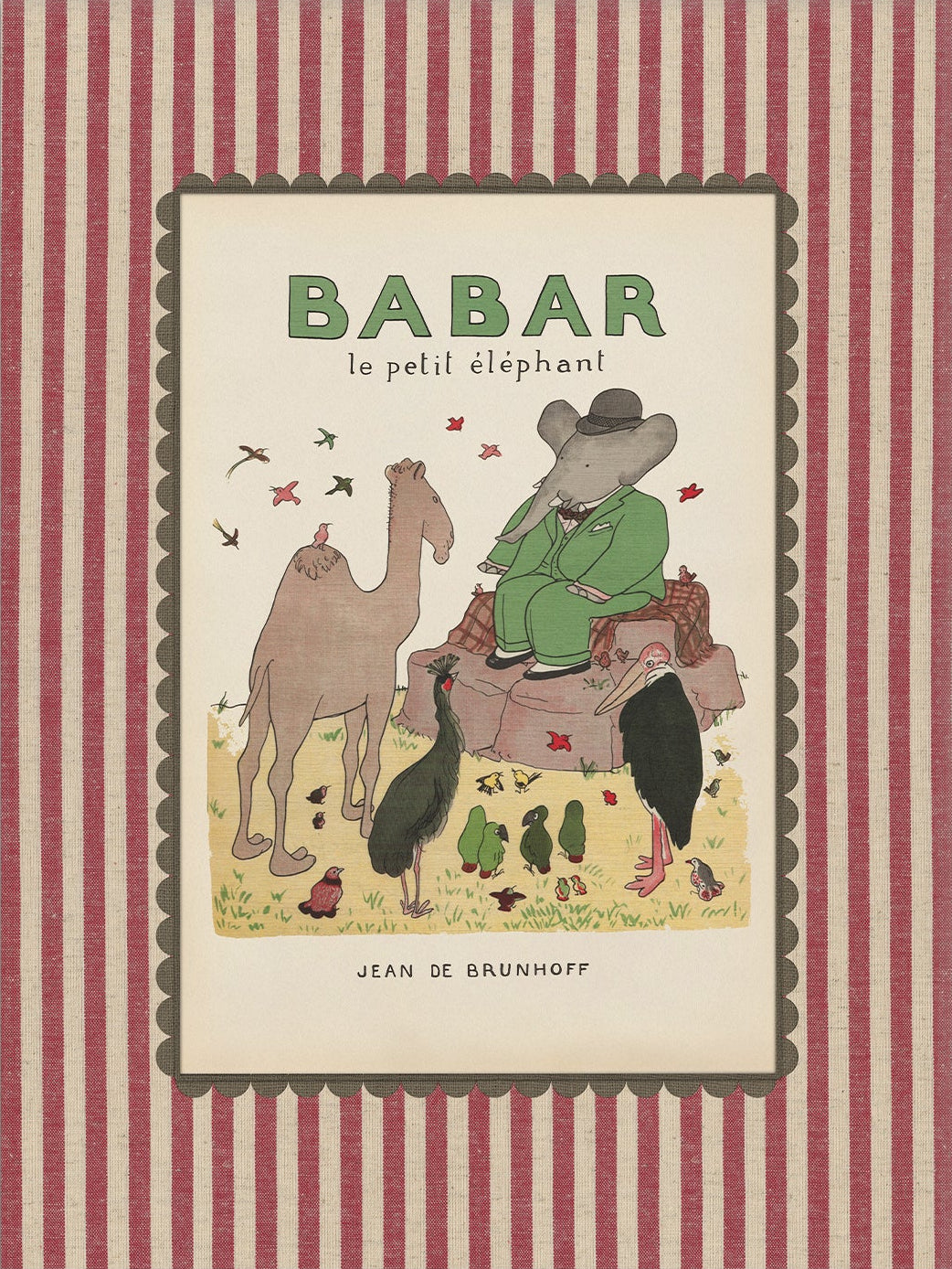 Babar Nursery Art 00108 | Unframed