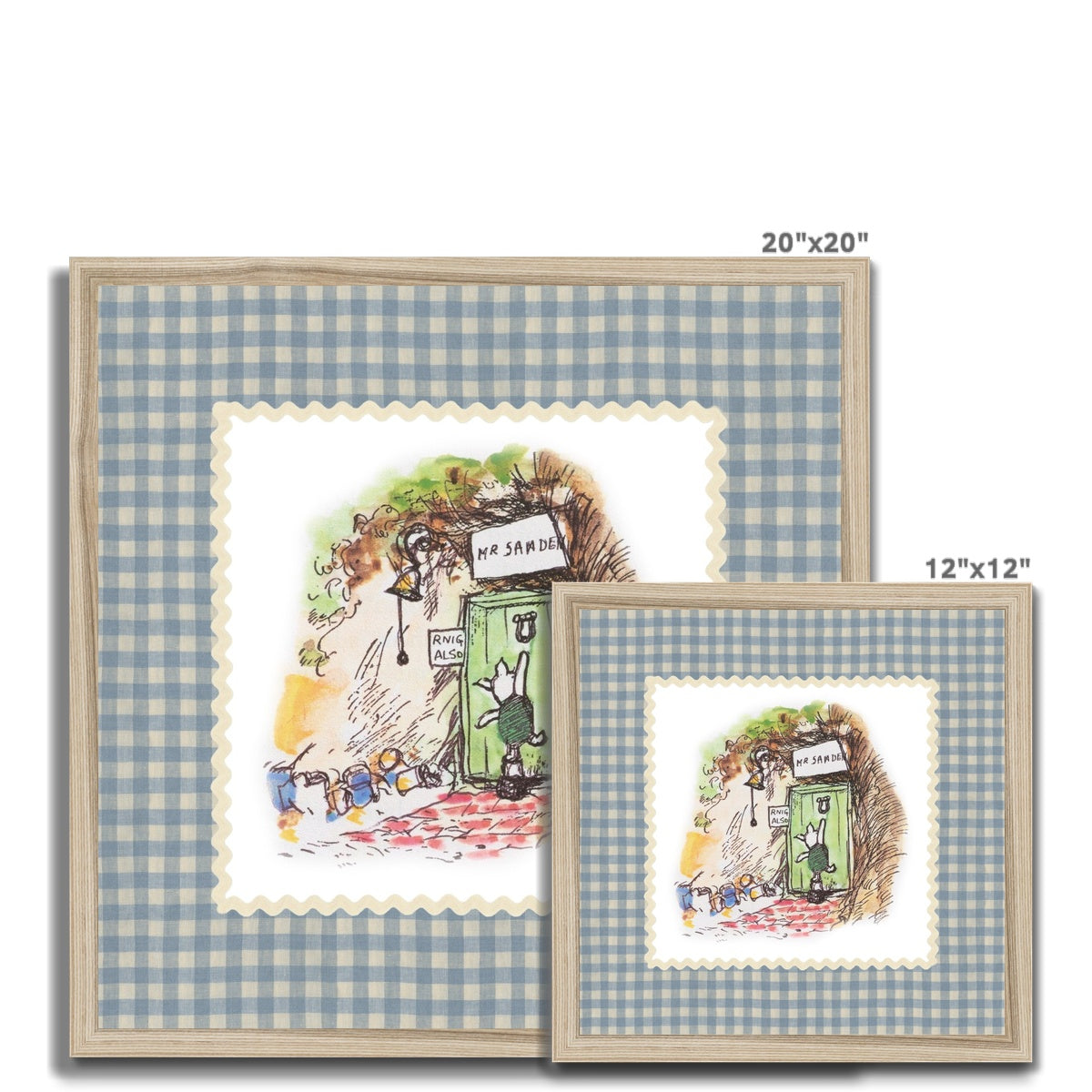 Winnie The Pooh Art Print 005 | Framed Print