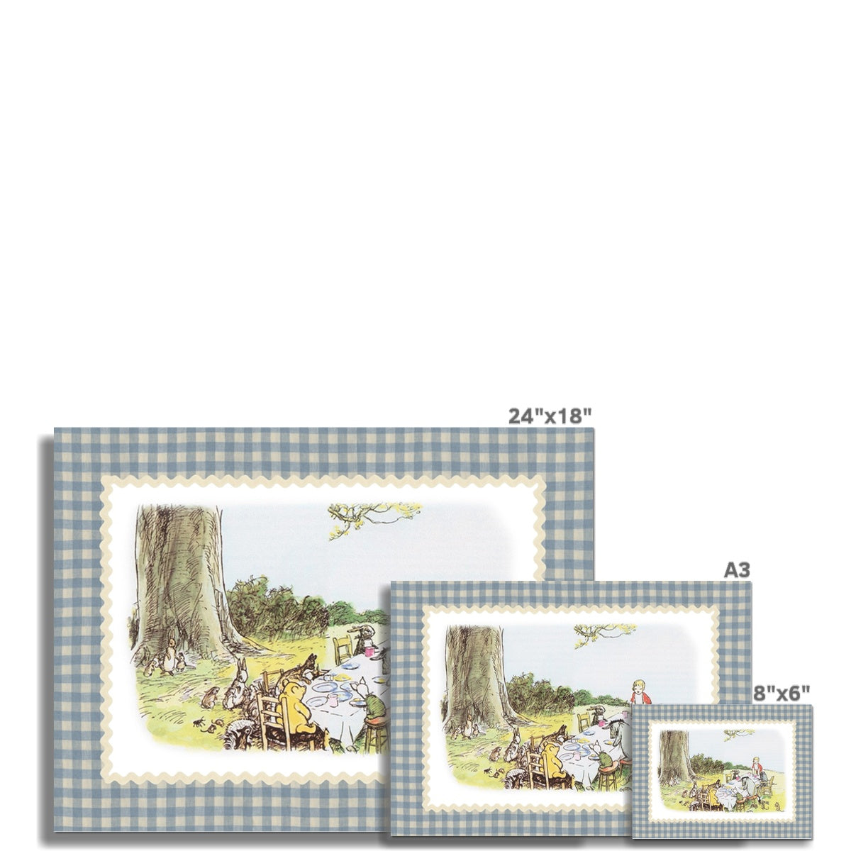 Winnie The Pooh Art Print 002 | Unframed