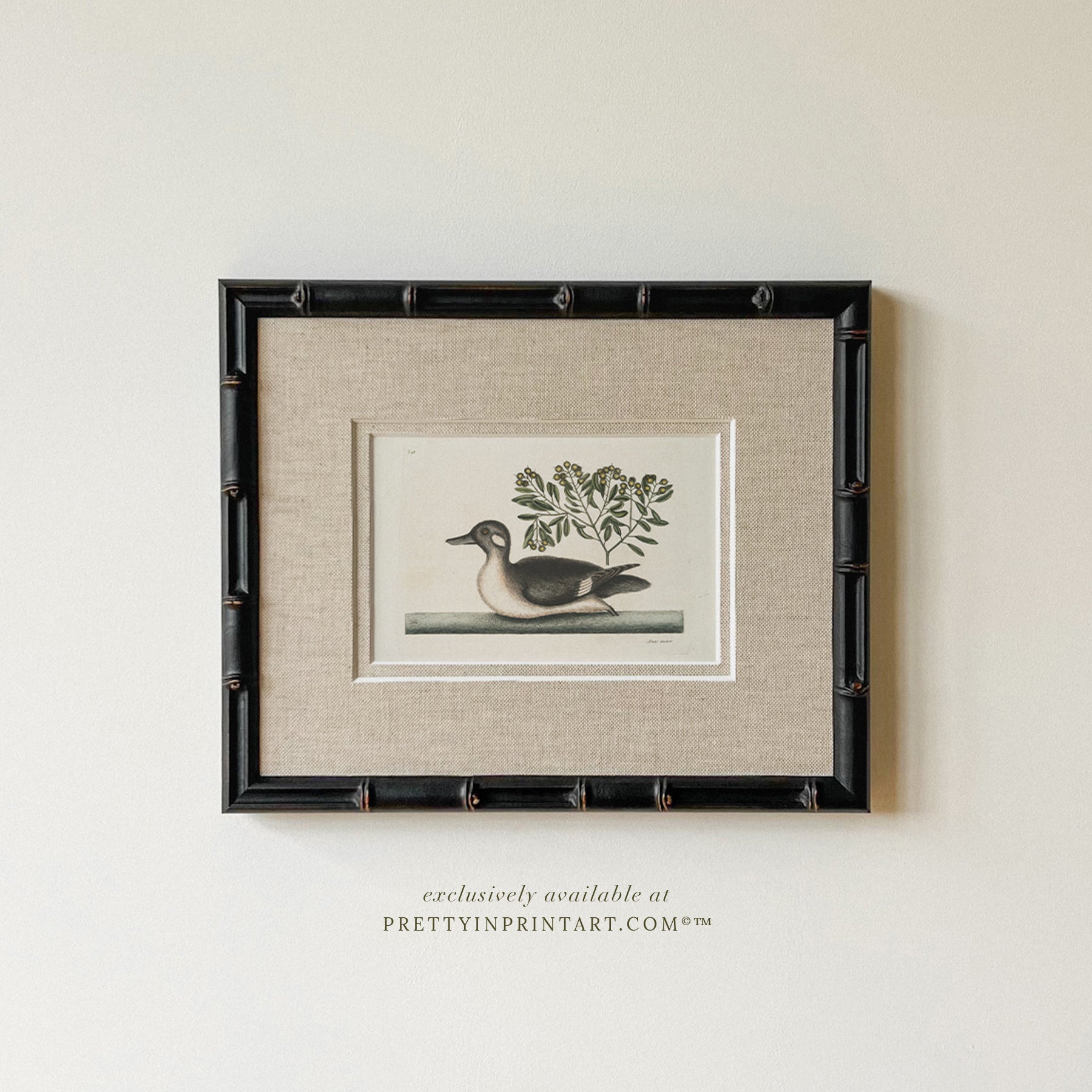 Bamboo Picture Frame, Vintage Style | 269