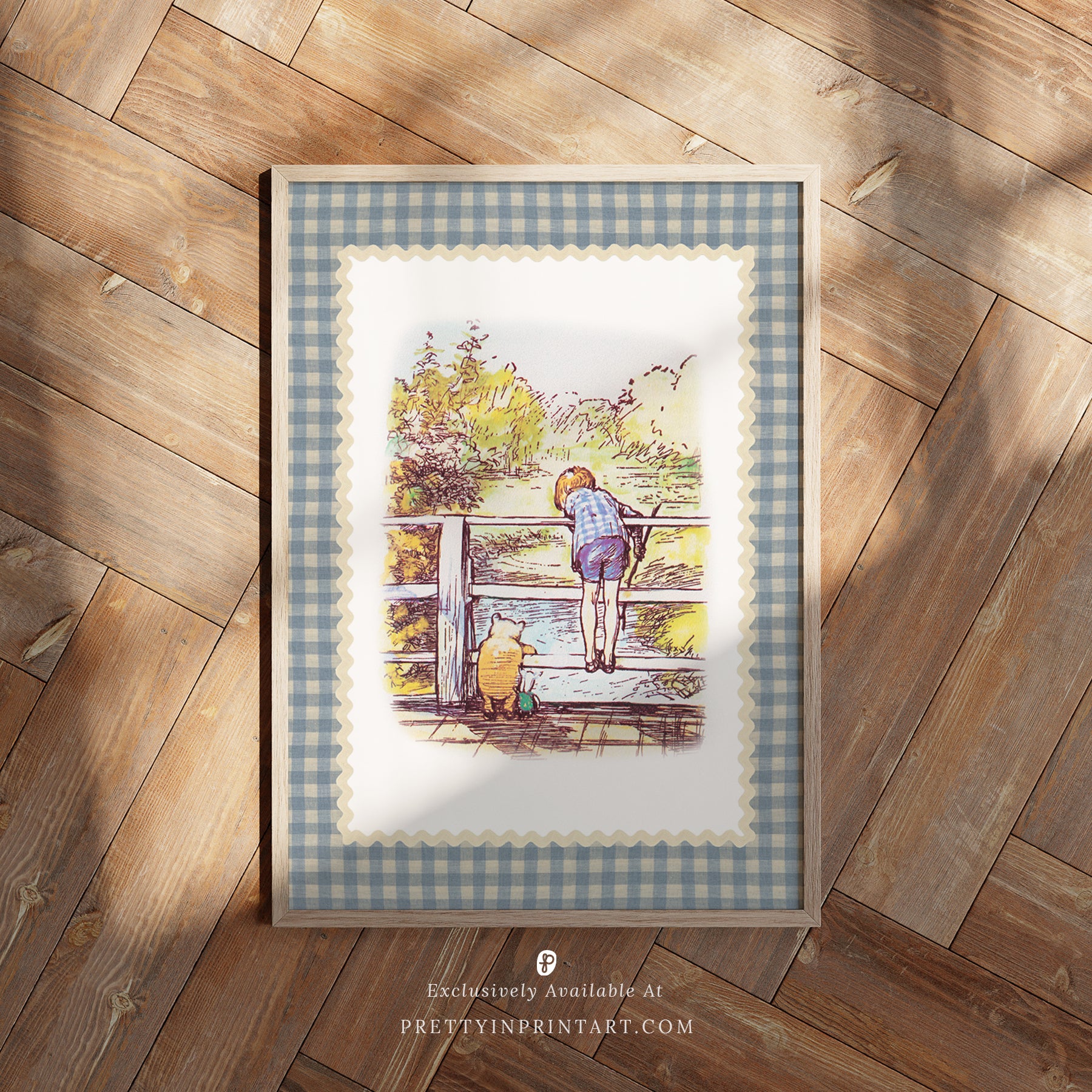 Winnie The Pooh Art Print 011 | Framed Print