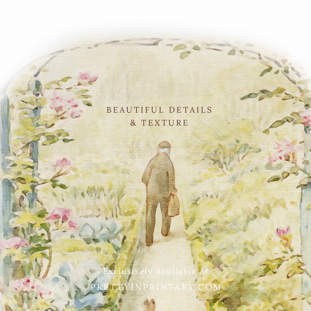 Beatrix Potter Inspired Art  Framed & Mounted Print – Pretty in Print Art  Ltd