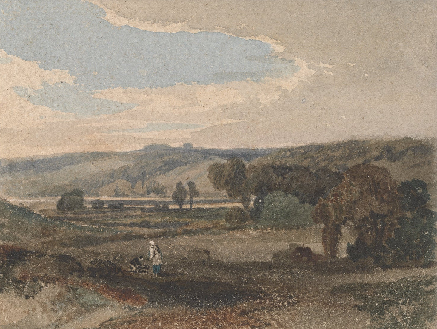 Vintage Landscape Art Print 00516 | Unframed