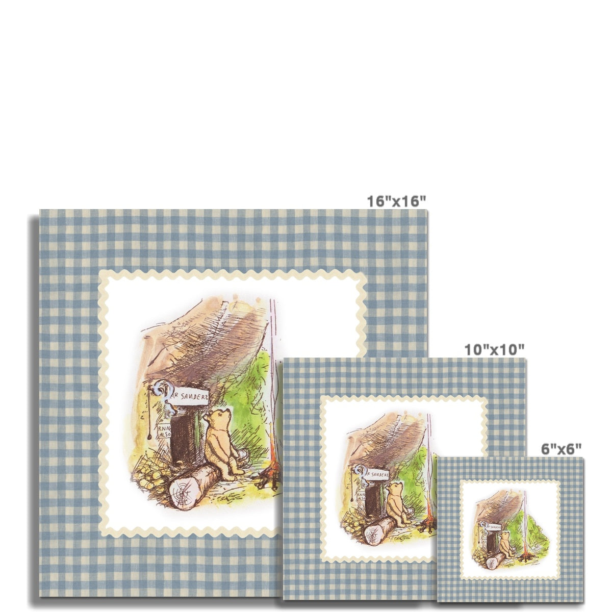 Winnie The Pooh Art Print 004 | Unframed