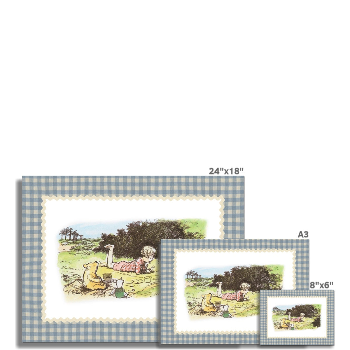 Winnie The Pooh Art Print 003 | Unframed