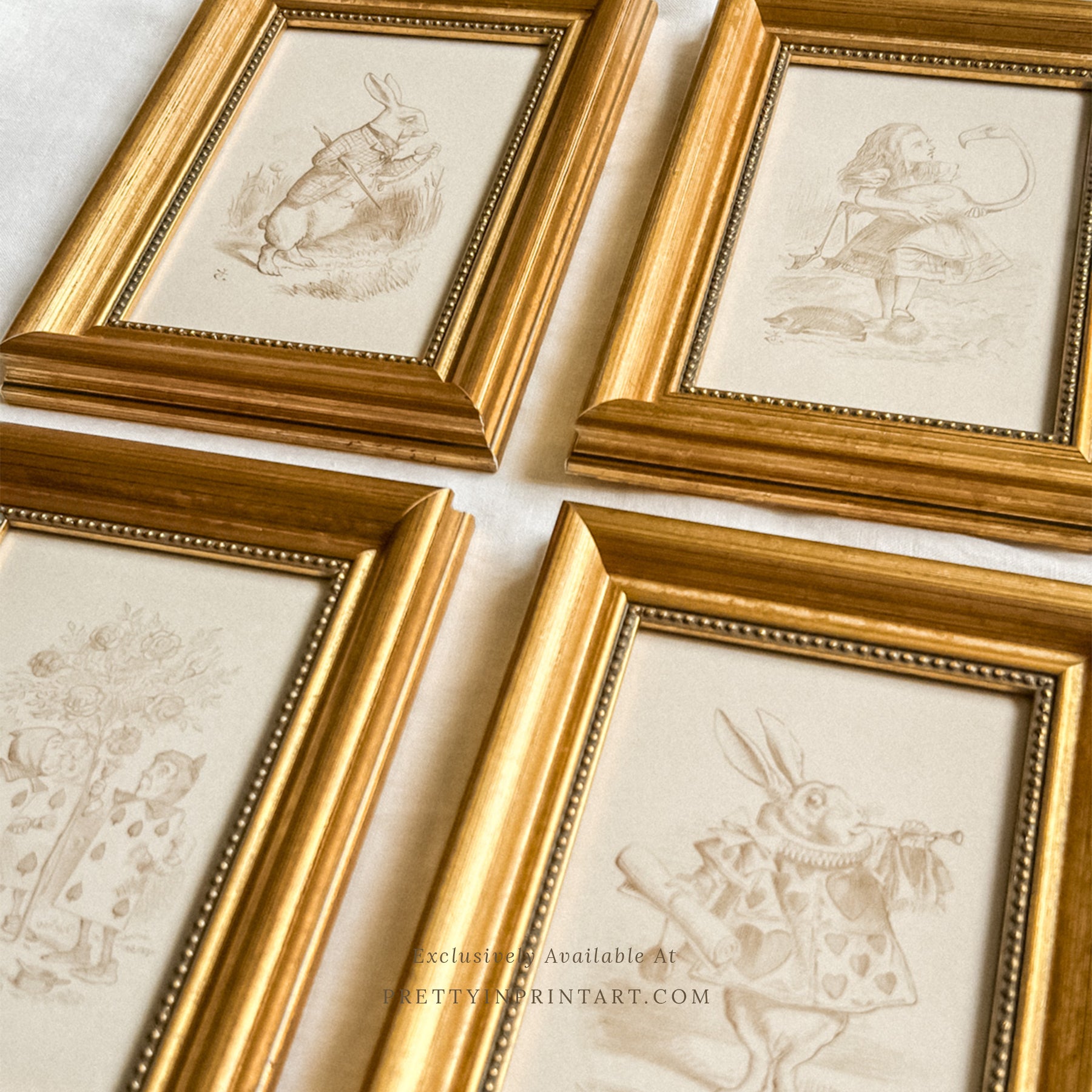 Alice's Adventures in Wonderland | Gold Frame (UK ONLY)