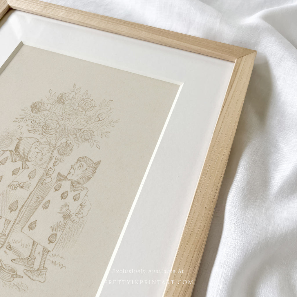 Alice's Adventures in Wonderland Framed & Mounted Print Pretty in