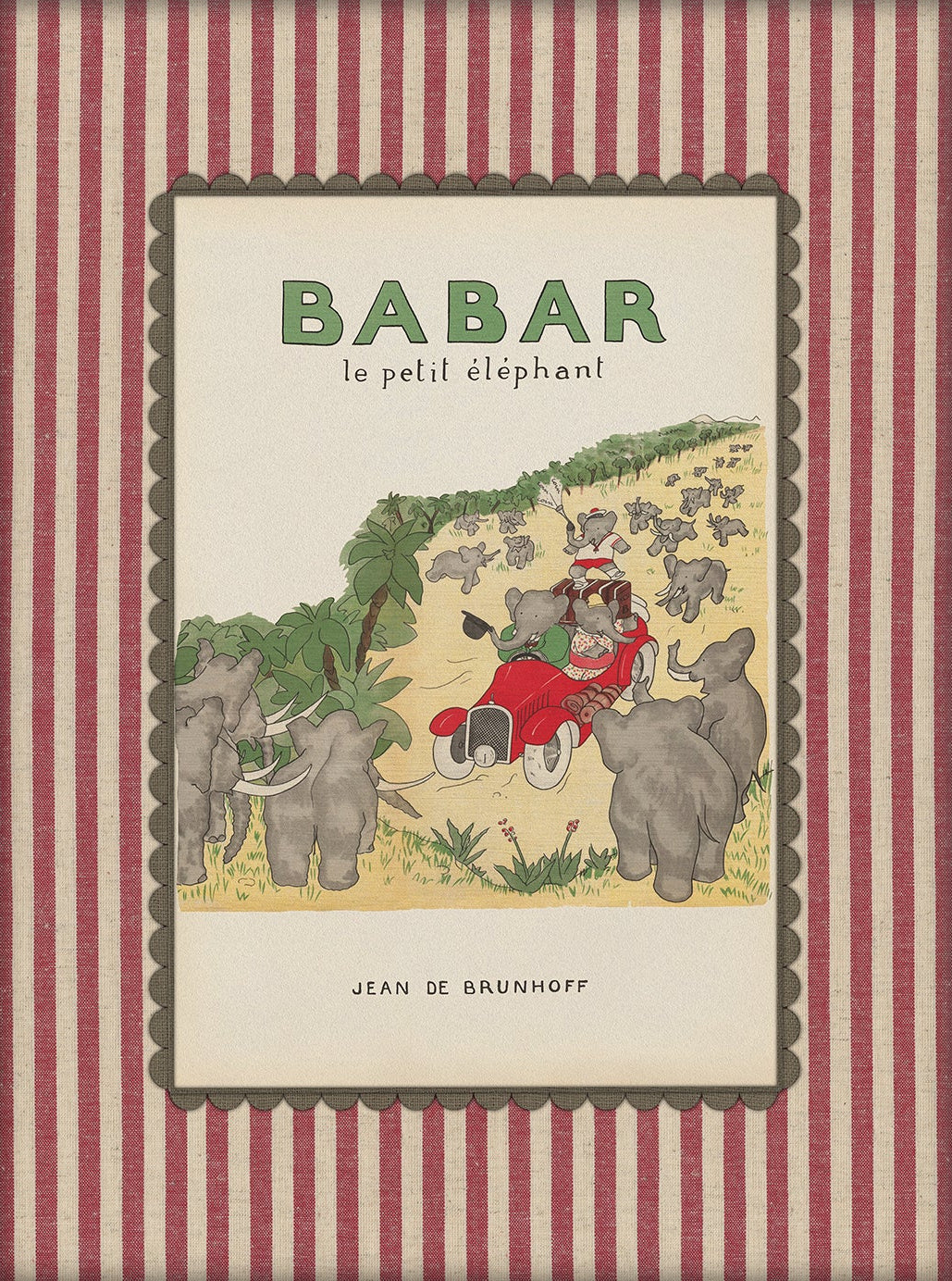 Babar Nursery Art 010 | Unframed