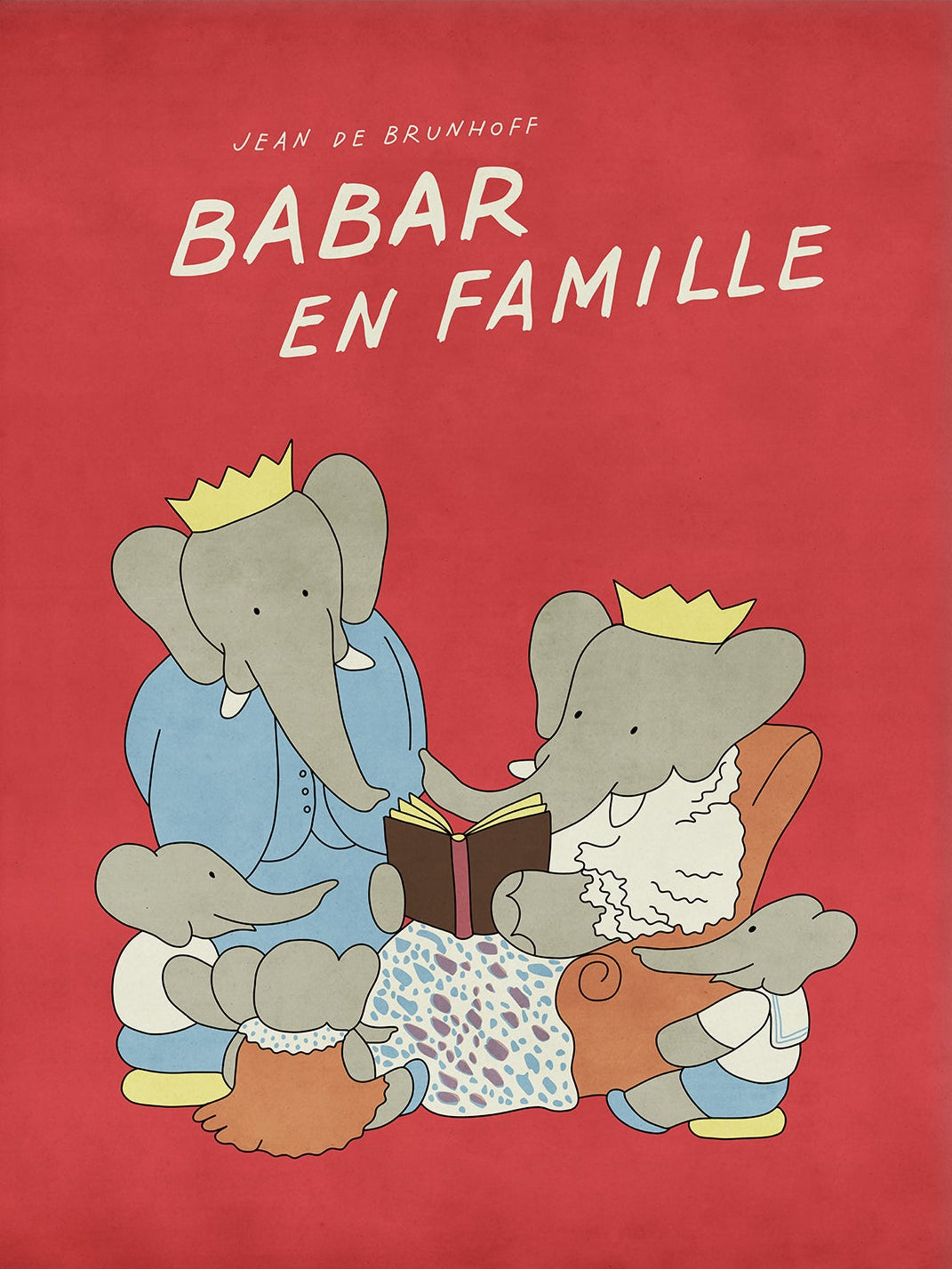Babar Nursery Art 001 | Unframed