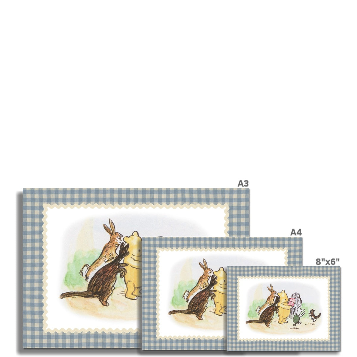 Winnie The Pooh Art Print 006 | Unframed