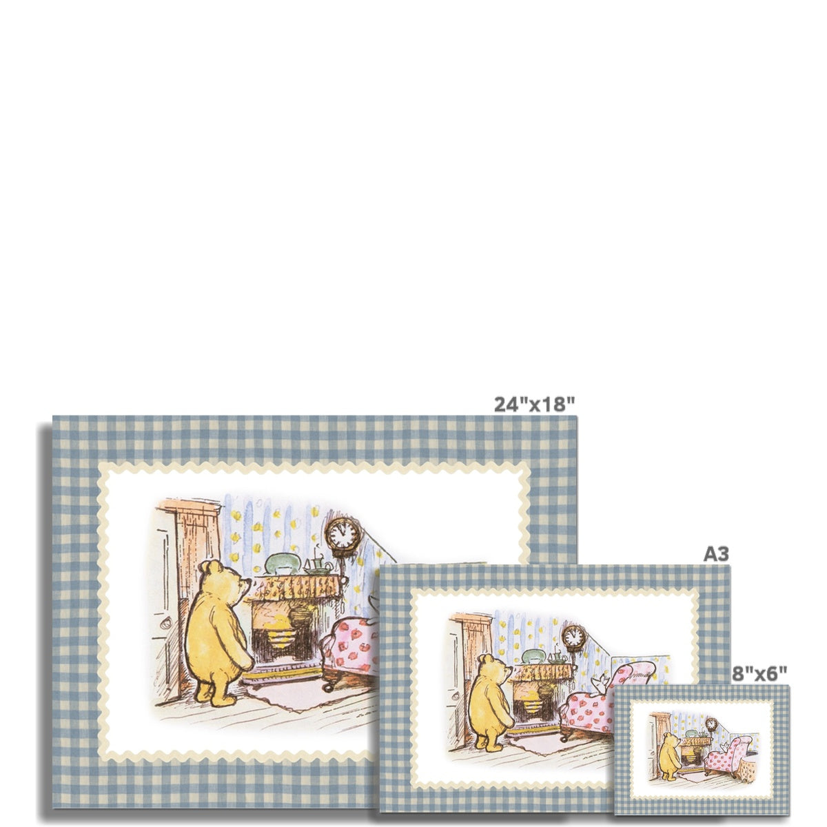 Winnie The Pooh Art Print 001 | Unframed