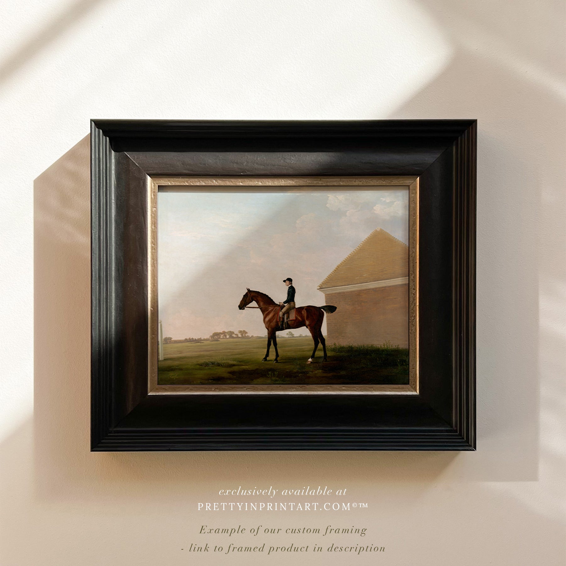 Vintage horse art Equestrian wall art Antique equestrian prints Vintage riding art prints Traditional horse artwork Classic horse wall decor Horse portrait vintage print Vintage racehorse art Historic equestrian illustration Framed horse art vintage style