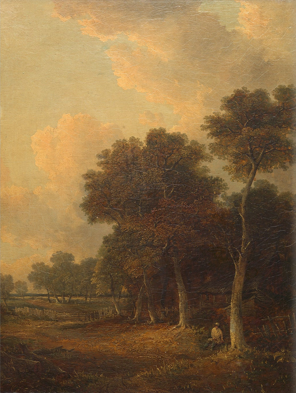 Vintage Landscape Art Print; 008564 | Unframed
