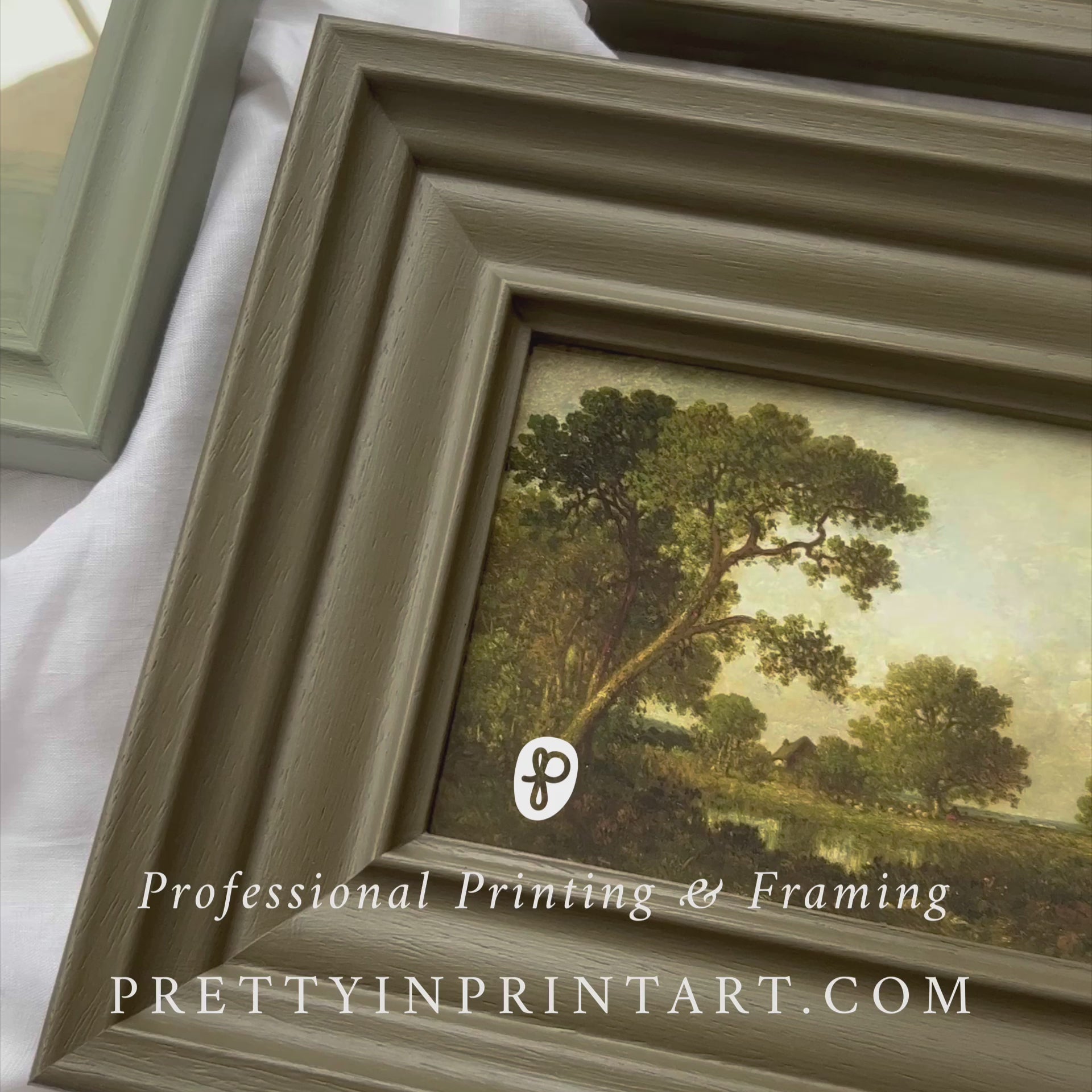 Vintage-style art prints featuring ducks, geese, swans, framed in classic gold or wood frames, perfect for traditional or country-themed vintage nursery, or any room in the home.